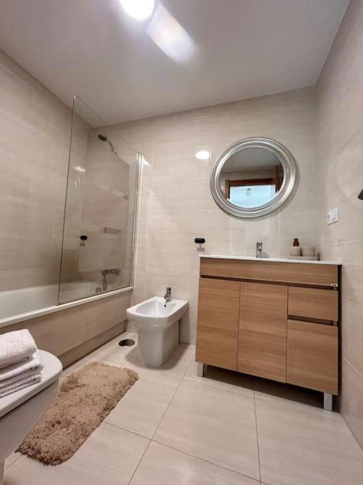 Ferienwohnung Ruina Fogar A Illa de Arousa Exterior foto