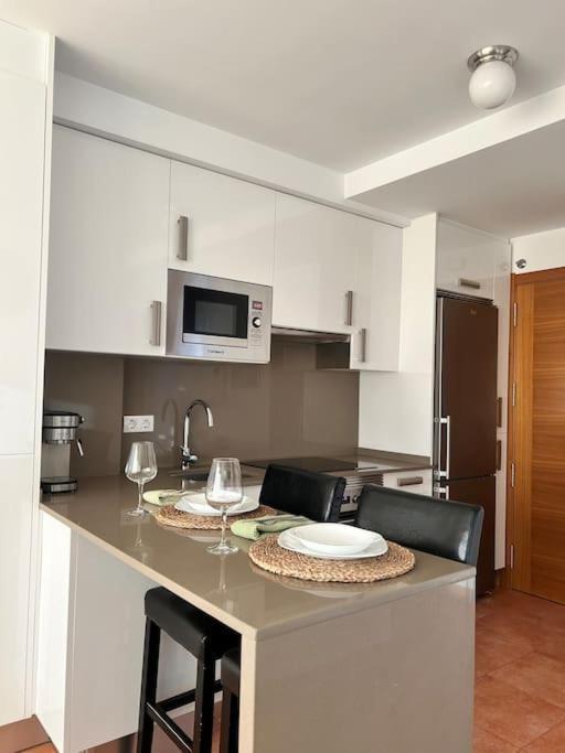 Ferienwohnung Ruina Fogar A Illa de Arousa Exterior foto