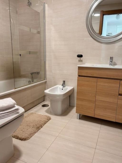 Ferienwohnung Ruina Fogar A Illa de Arousa Exterior foto