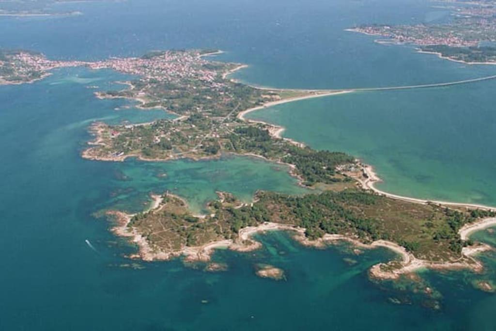 Ferienwohnung Ruina Fogar A Illa de Arousa Exterior foto